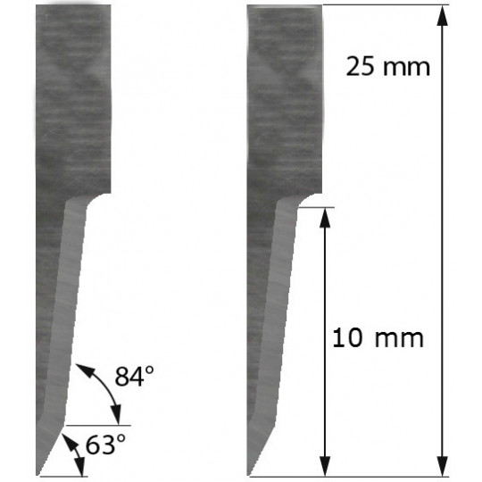 Blade Balacchi compatible  - Z20 - Max. cutting depth 10 mm