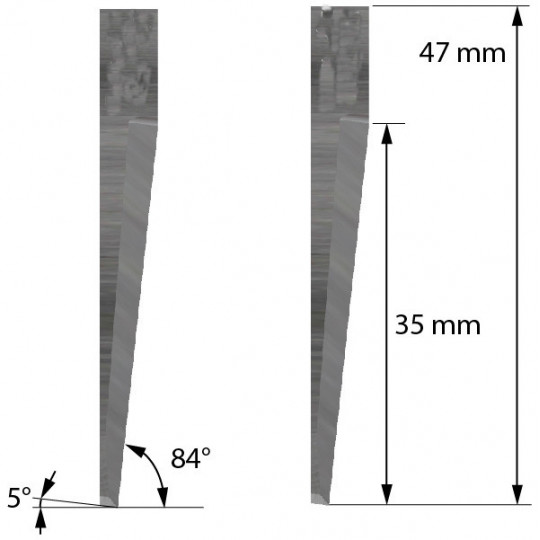 Lama compatibile con Dyss - Z69 - Spessore del taglio fino a 35 mm