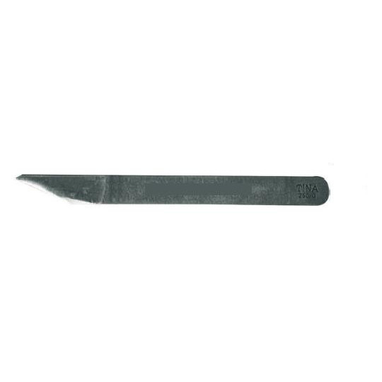 Ostrze Tina - Płaskie nożyce h. 23 mm - Zestaw 12 sztuk