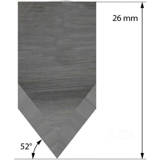 Cuchilla compatible con Aoke-Kasemake - Z35 - Corte 5 mm