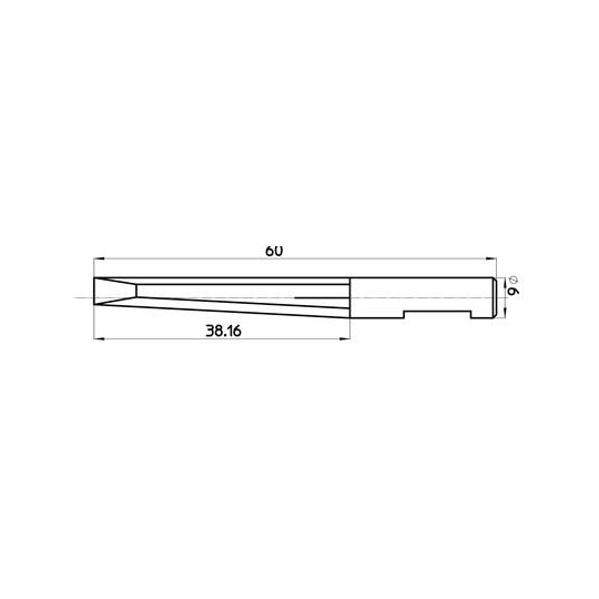 Lama 45301 compatibile con Sumarai - Spessore del taglio fino a 39 mm