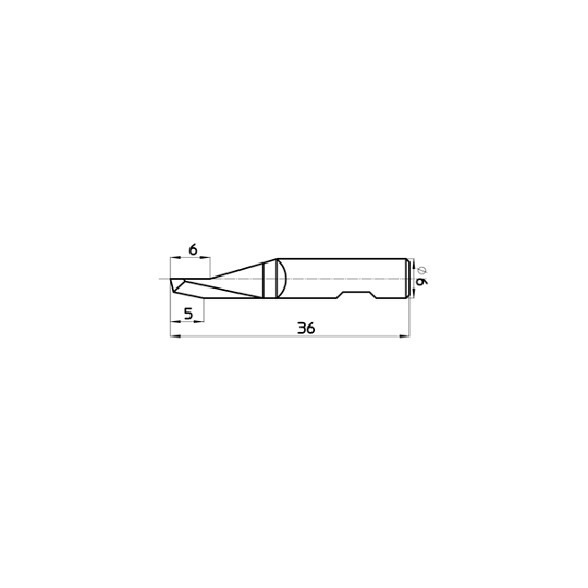 Lama 43207 compatibile con Sumarai - Spessore del taglio fino a 5 mm