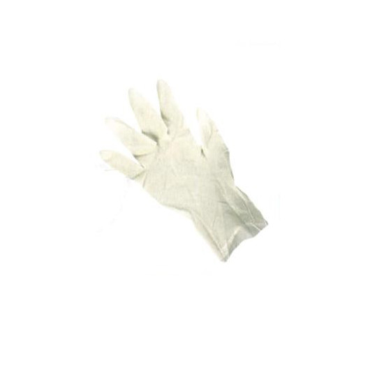 Guantes desechables de látex natural