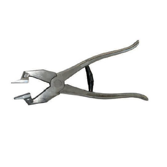 Special forged pliers to close zip