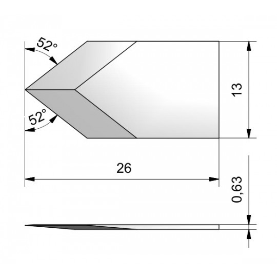 Lama CE35 - Spessore del taglio fino a 5 mm
