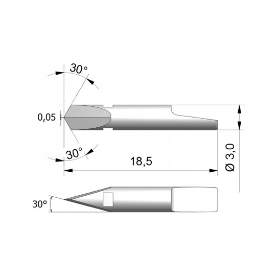Lama CEW5 - Spessore del taglio fino a 0.8 mm