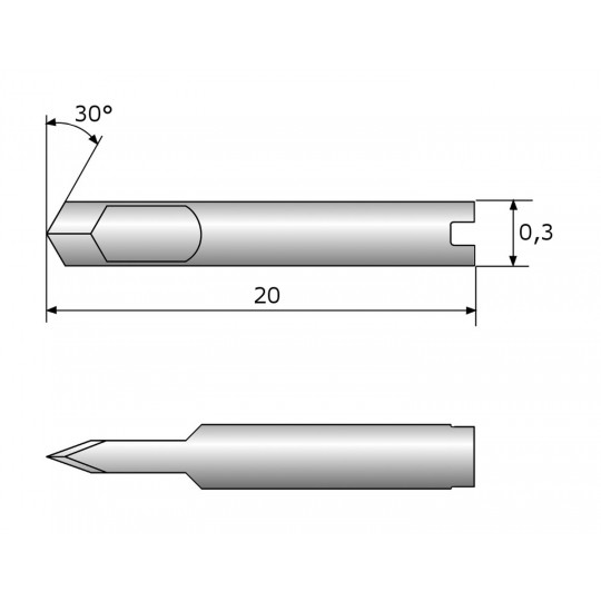 Blade CE138865 - Max. cutting depth 0.87 mm