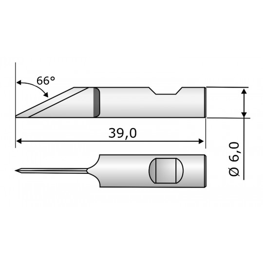 Blade CE6224 - Max. cutting depth 12 mm