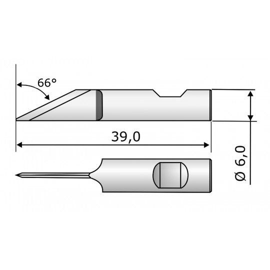 Lame CE6224 - épaisseur de coupe jusq'à 12 mm