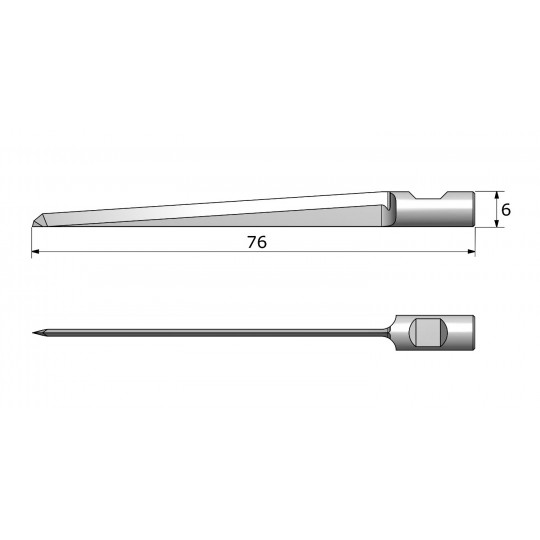 Lama CE6523 - Spessore del taglio fino a 55 mm