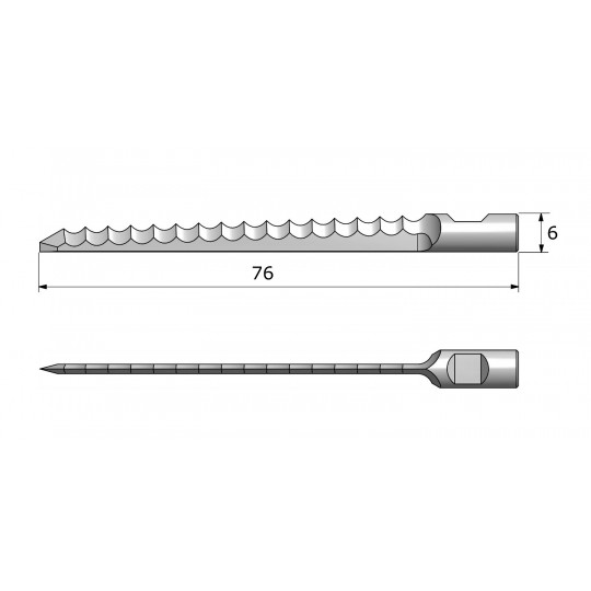 Lama CE6552 - Spessore del taglio fino a 55 mm
