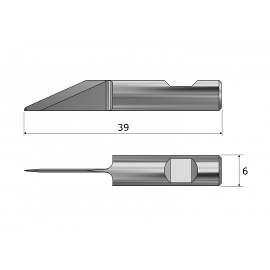 Ostrze CE126555 - Grubość cięcia do 7,4 mm