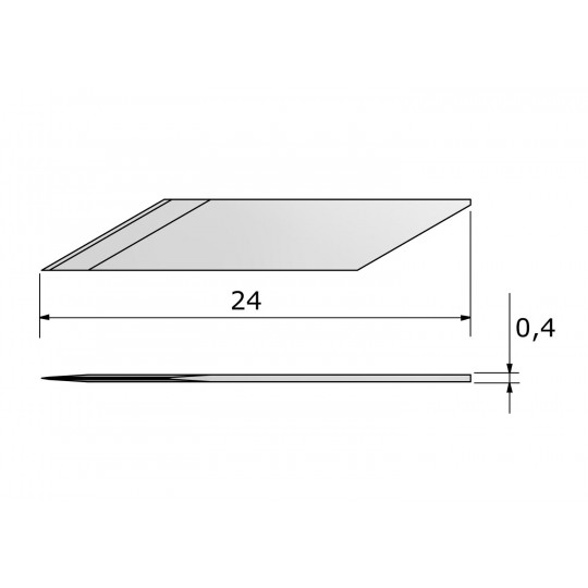 Lama CE143985 - Spessore del taglio fino a 3.2 mm
