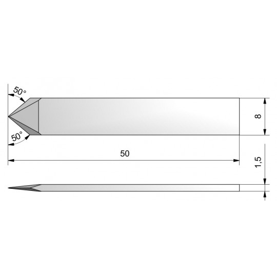 Lama CE10 - Spessore del taglio fino a 4.8 mm