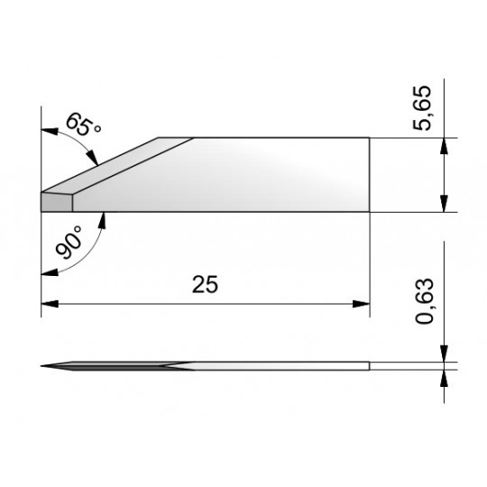 Ostrze CE25 - Grubość cięcia do 8,9 mm