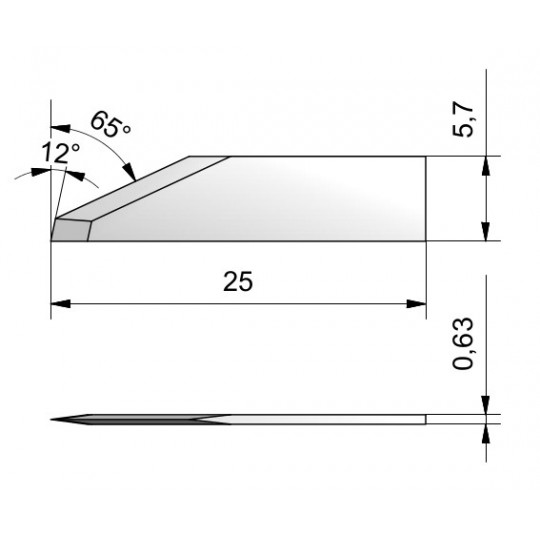 Cuchilla CE26 - Corte 8.7 mm