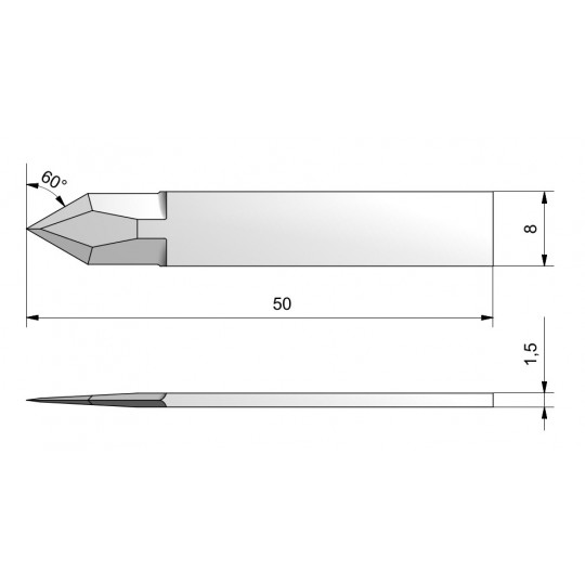 Lama CE44 - Spessore del taglio fino a 14 mm