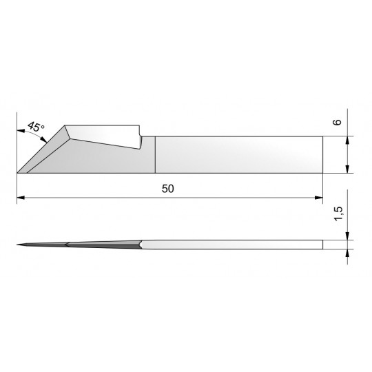 Lama CE46 - Spessore del taglio fino a 20 mm
