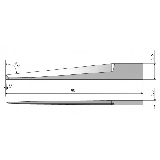 Lama CE69 - Spessore del taglio fino a 35 mm