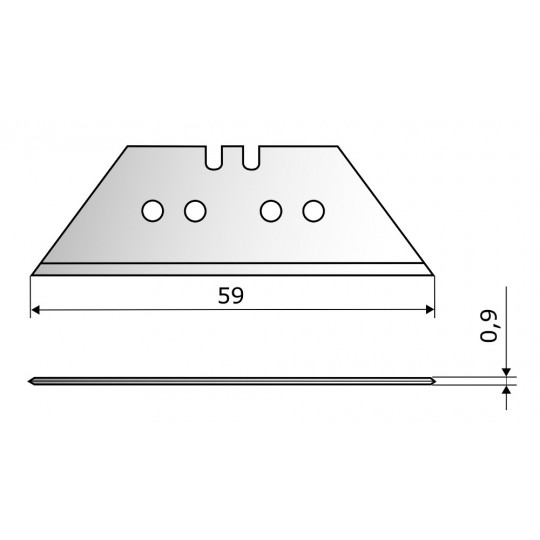 Lama CE73 - Spessore del taglio fino a 59 mm