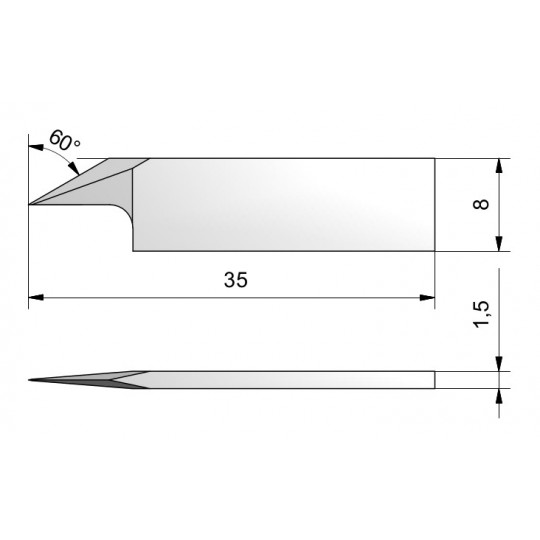Lama CE111 - Spessore del taglio fino a 6.9 mm