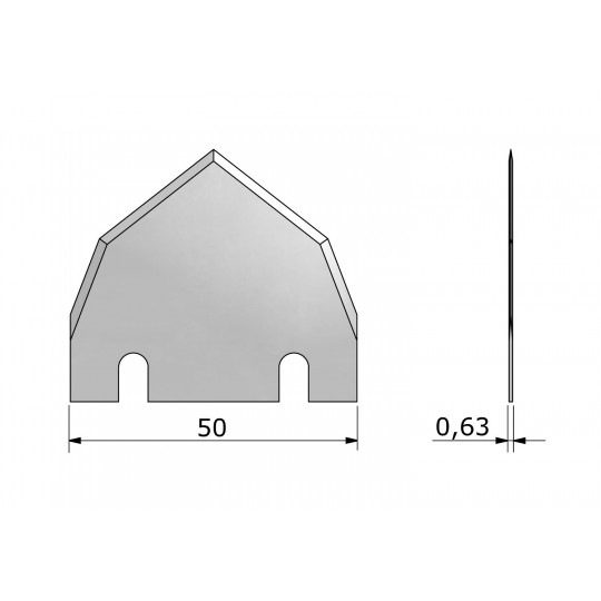 Lama CE572 - Spessore del taglio fino a 16 mm