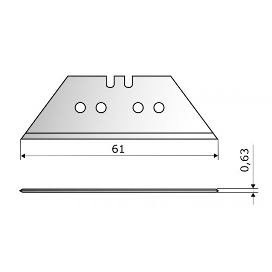 Lama CE4485 - Spessore del taglio fino a 61 mm