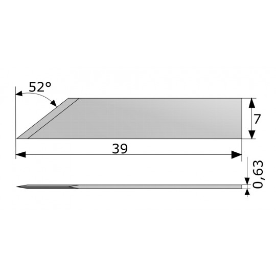 Lama CE138067 - Spessore del taglio fino a 8.5 mm