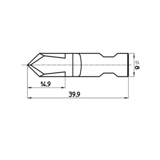 Lama 47179 - Spessore del taglio fino a 14.9 mm