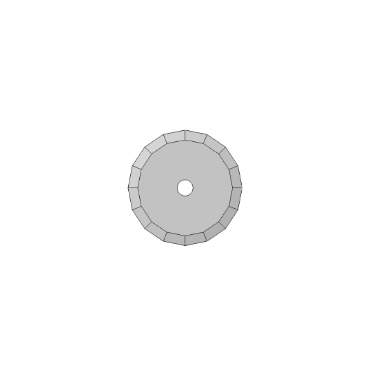 Ostrze Atom kompatybilny - 01060220 - ø 36 mm - ø otwór wewnętrzny 5 mm