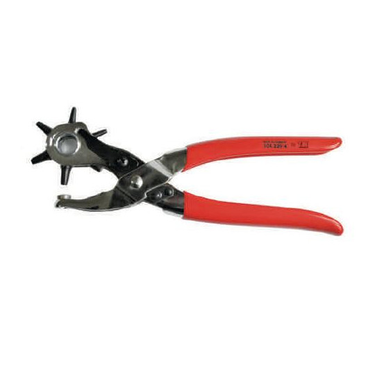 Puncinh pliers with plastic handle