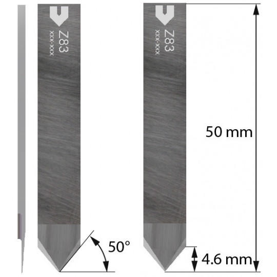 Blade - 5206878 - Z83 - cutting thickness up to 4.6mm