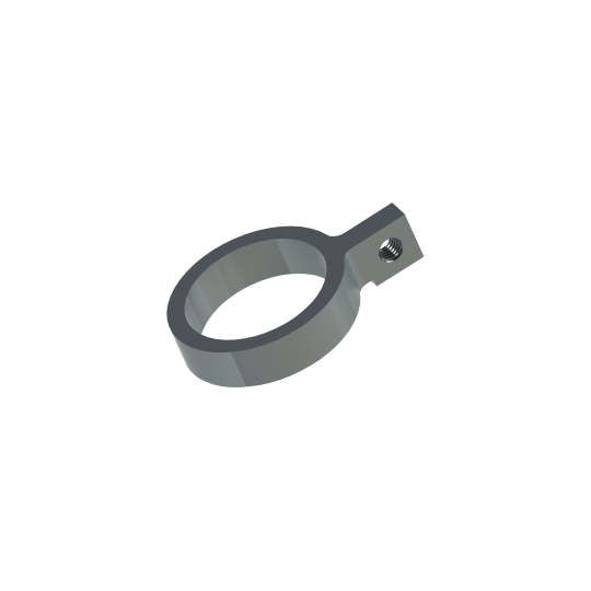 Assymetric oscilating strap holder