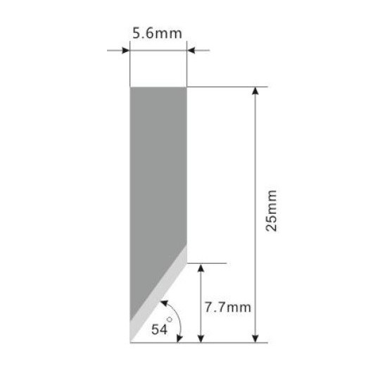 Lama E16 - Spessore del taglio fino a 7.7 mm