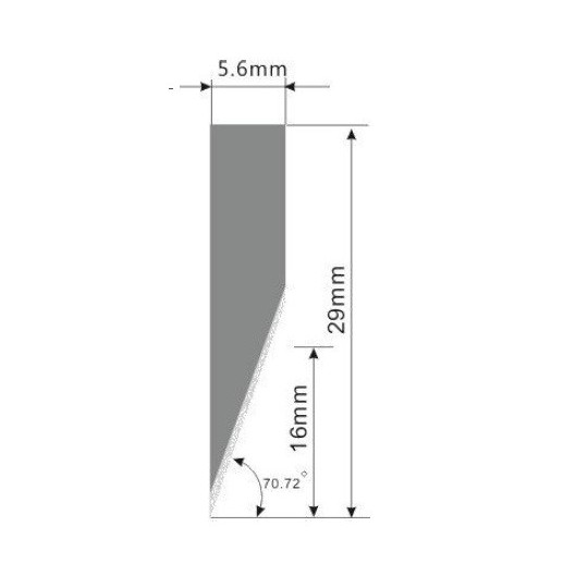 Lama E17L - Spessore del taglio fino a 16 mm