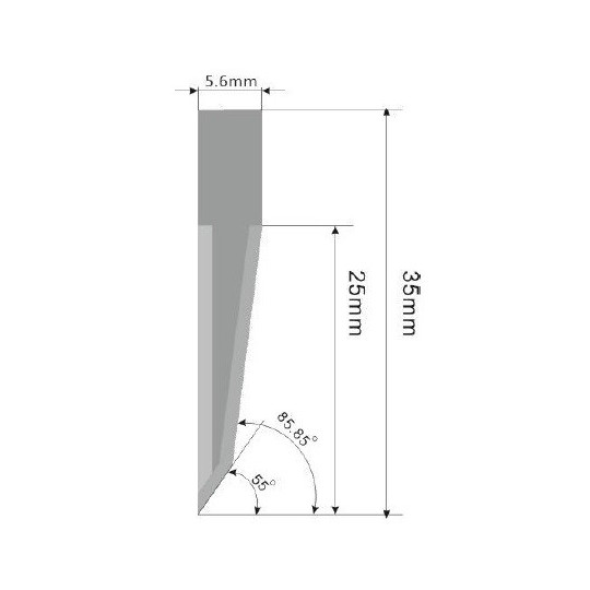 Lama E27 - Spessore del taglio fino a 25 mm