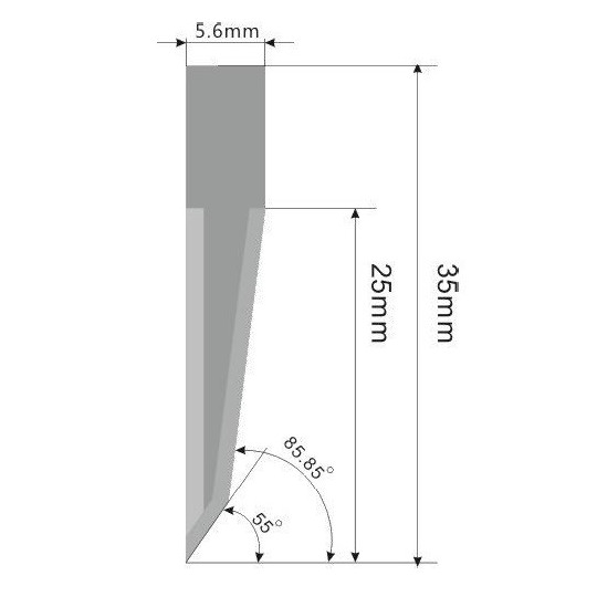 Lama E27-2 - Spessore del taglio fino a 25 mm