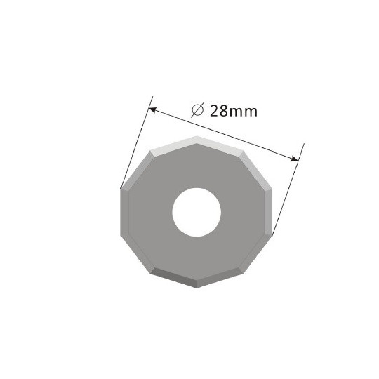 Ostrze E51 - Grubość cięcia do 5,5 mm