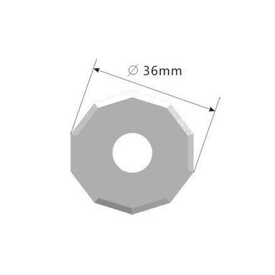 Cuchilla E53 - Corte 9.5 mm