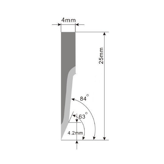 Lama E20 - Spessore del taglio fino a 11 mm