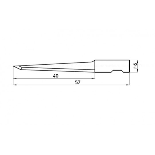 Lama 47427 - Spessore del taglio fino a 40 mm