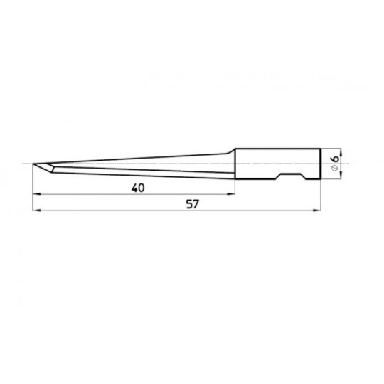 Lame 47427 - épaisseur de coupe jusq'à 40 mm