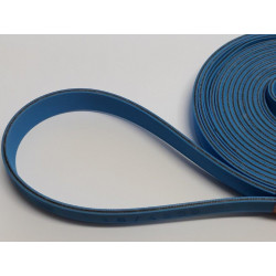 Blue belt bevelled on one side -  Dim. 16x4850 mm