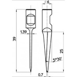 Blade 48830 - cutting thickness up to 25mm