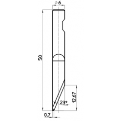 Cutting blade Code 46991