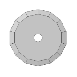 Blade Atom compatible - 01060219 - ø 36 mm - ø inside hole 5 mm
