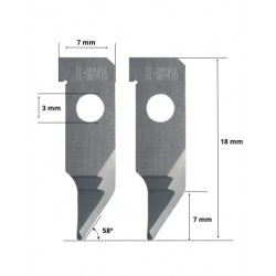 Flat blade TL 801416 - cutting thickness up to 7mm