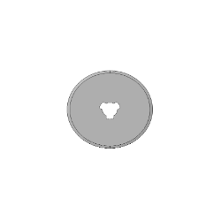 Atom rotative blade 01033310 - Ø 28mm