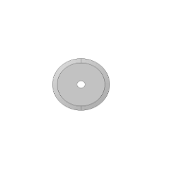 Atom rotative blade 01052091 - Ø 32mm